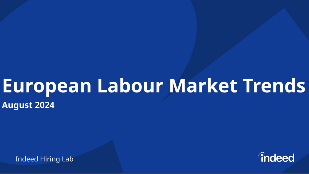 European Labour Market Trends, August 2024